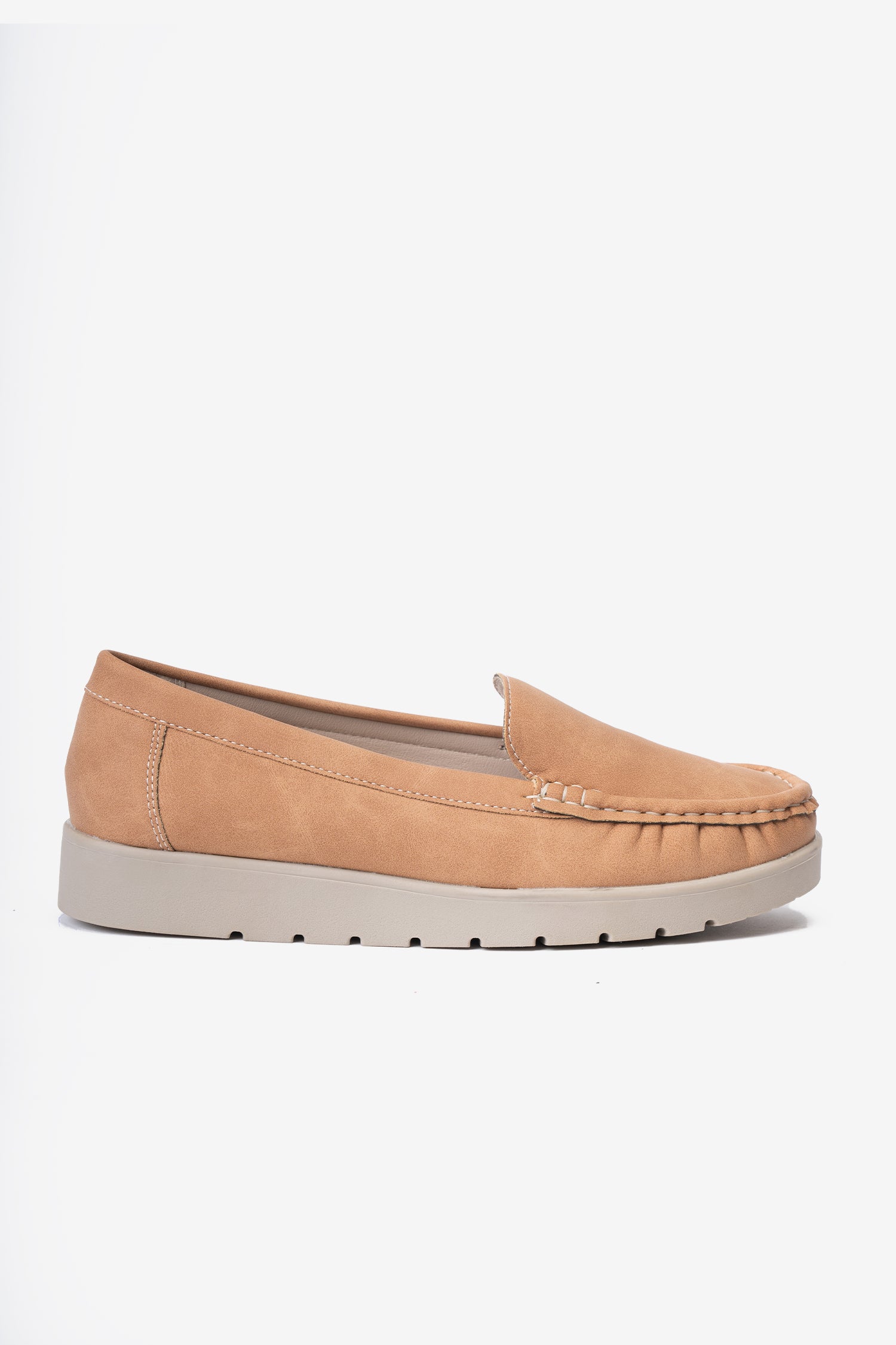 Mocasín Mujer Camel Eladia Thunder Blue Thunder Blue
